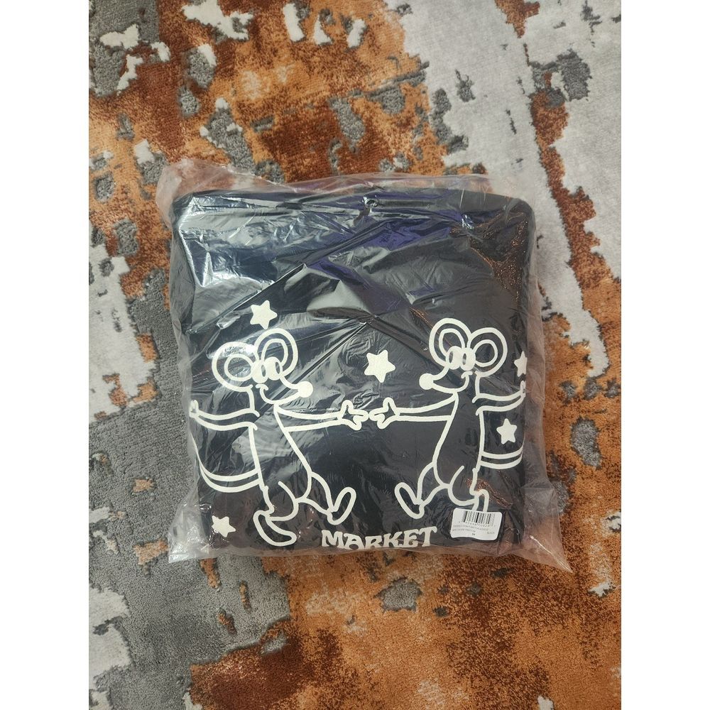 NEW Chinatown‎ Market Friends Don't Snitch Rat Hoodie Size Medium Black